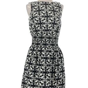 Universal Thread Black and White Floral Mini Dress